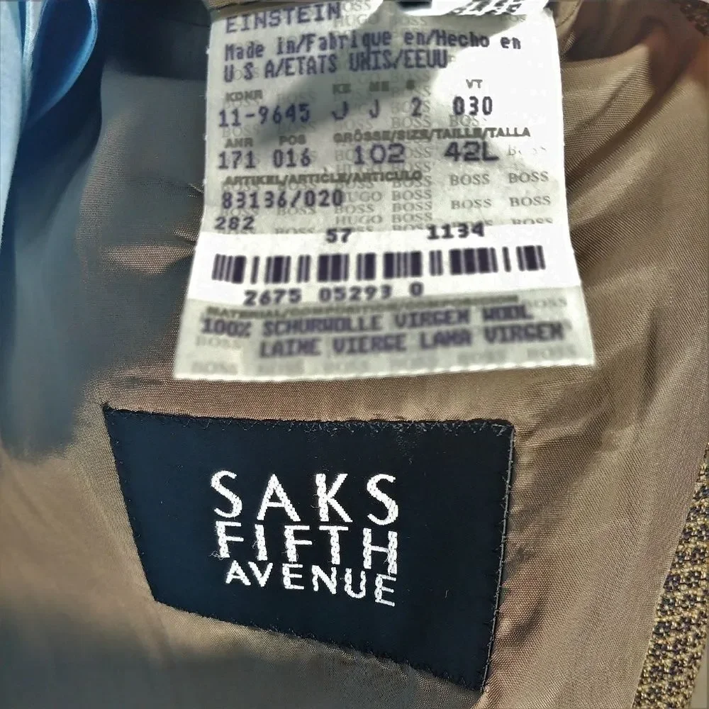 Hugo Boss Wool Sport Jacket 42L